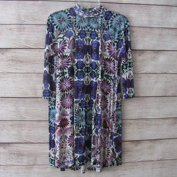 Free People New Romantics Fiesta Floral Tunic Dress - Picture 9 of 10